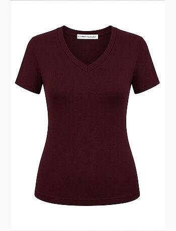 T-shirt manches courtes en coton mixray