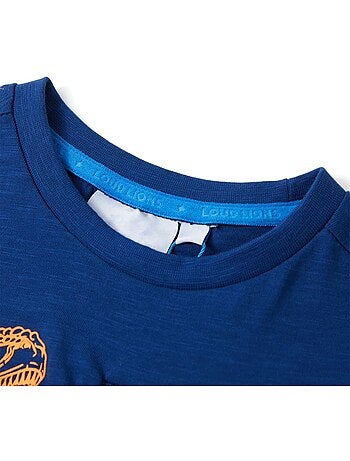 T-shirt manches courtes en coton motif dinosaures - vidaxl