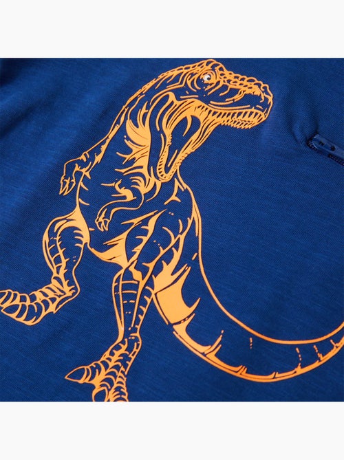 T-shirt manches courtes en coton motif dinosaures - vidaxl - Kiabi