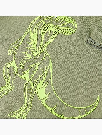 T-shirt manches courtes en coton motif dinosaures - vidaxl