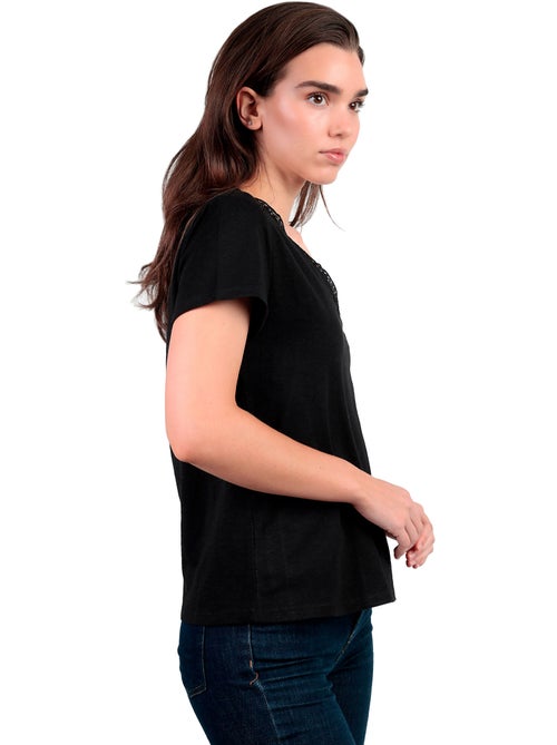 T-shirt manches courtes Entredos - Kiabi