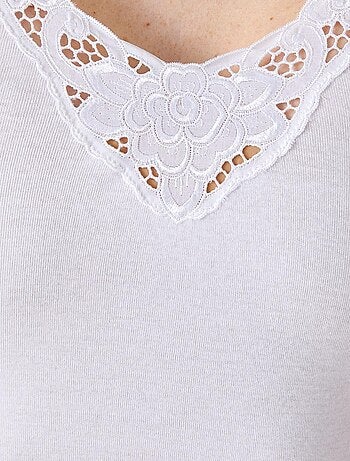 T-shirt manches courtes Essential pur coton peigné - Damart