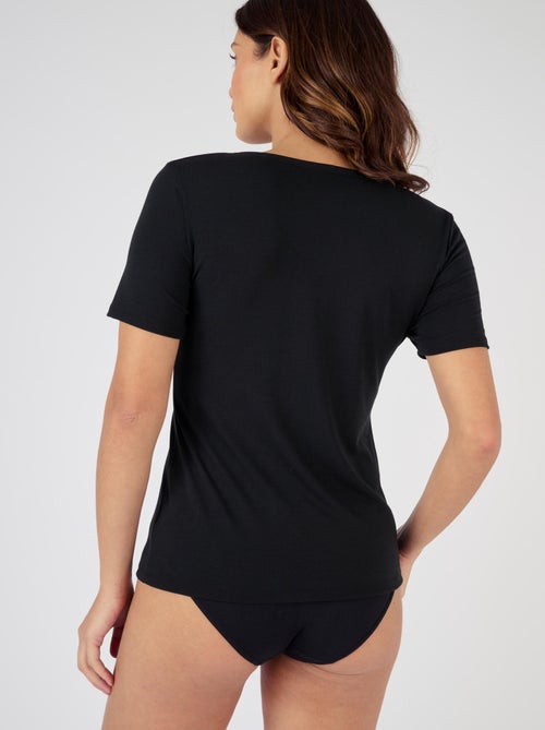 T-shirt manches courtes Evolutyl femme - Damart - Kiabi