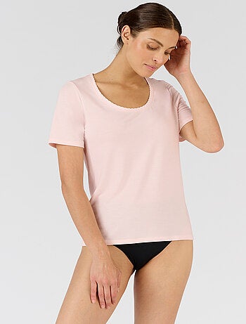 T-shirt manches courtes Evolutyl femme - Damart