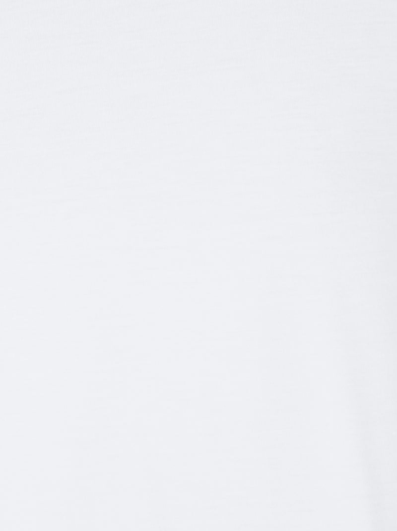T-shirt manches courtes Evolutyl homme - Damart Blanc - Kiabi