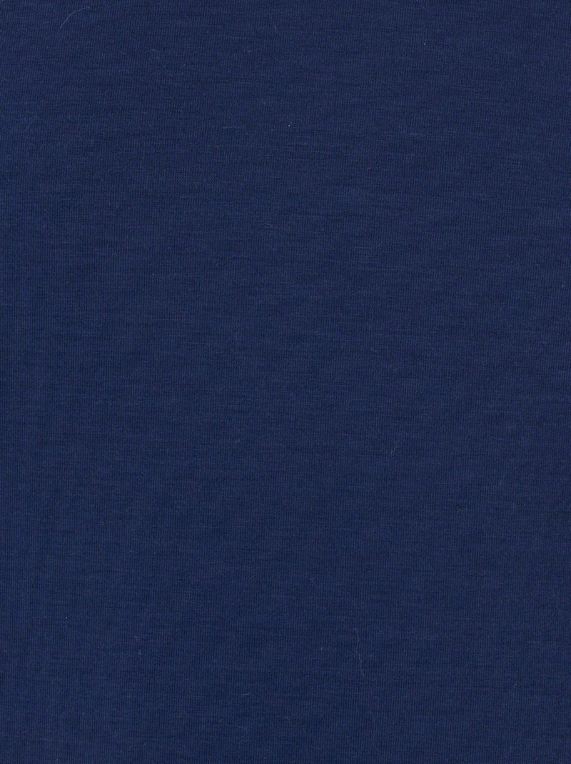 T-shirt manches courtes Evolutyl homme - Damart Bleu marine - Kiabi