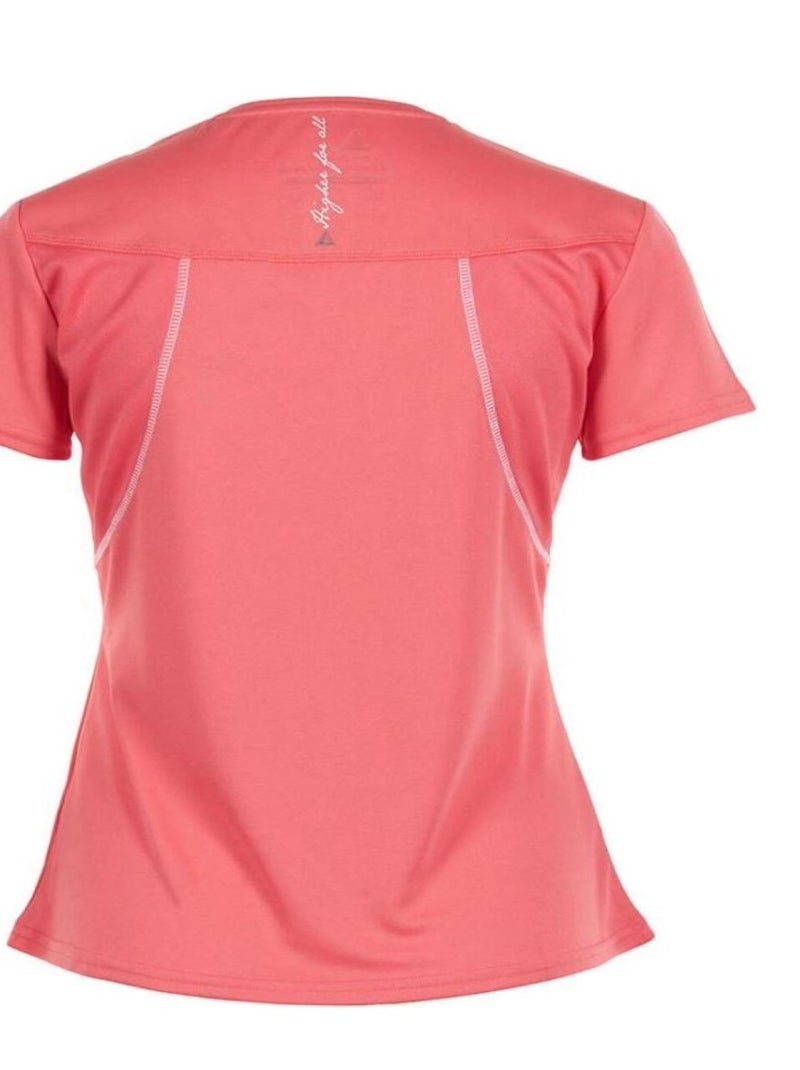 T-shirt manches courtes femme ACRIM - PEAK MOUNTAIN Orange - Kiabi