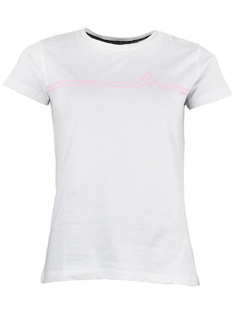 T-shirt manches courtes femme AURELIE Blanc - Kiabi