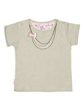 T-shirt manches courtes fille FABETTY - MISS GIRLY