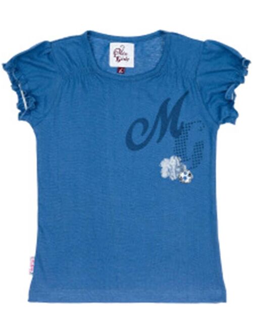 T-shirt manches courtes fille FABOULLE - MISS GIRLY - Kiabi