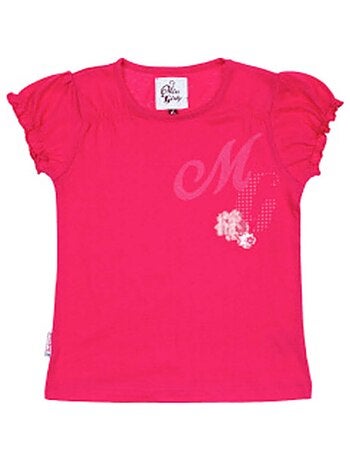 T-shirt manches courtes fille FABOULLE - MISS GIRLY