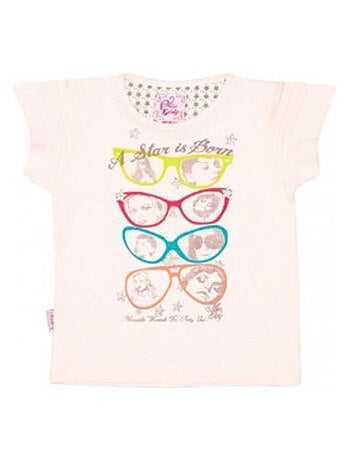 T-shirt manches courtes fille FISTAR - MISS GIRLY