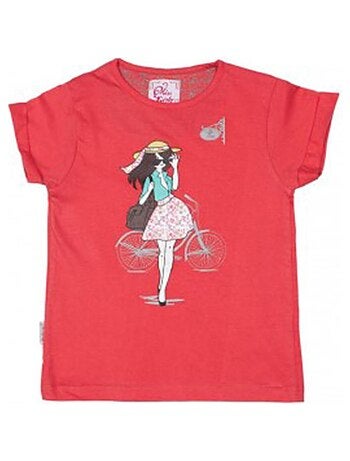 T-shirt manches courtes fille FLIRT - MISS GIRLY
