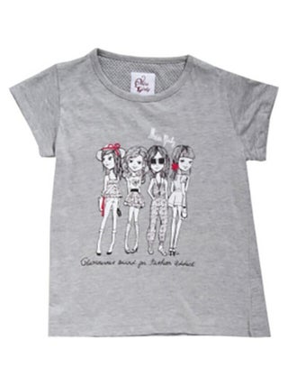 T-shirt manches courtes fille FRIGIRLY - MISS GIRLY