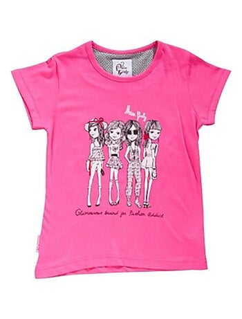 T-shirt manches courtes fille FRIGIRLY - MISS GIRLY