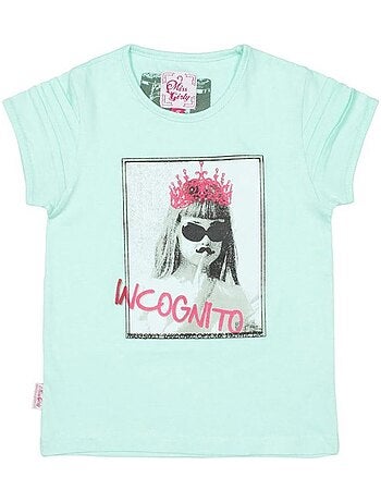 T-shirt manches courtes fille FRISCO - MISS GIRLY