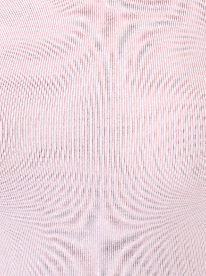 T-shirt manches courtes fine côte Thermolactyl thermique - Damart Rose - Kiabi