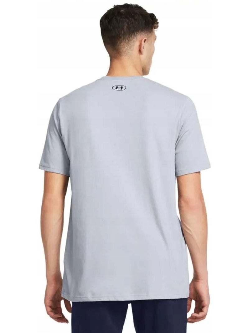 T-shirt manches courtes foundation - sous armure Gris - Kiabi