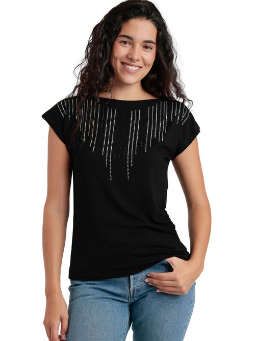 T-shirt manches courtes Front Stones - Kiabi