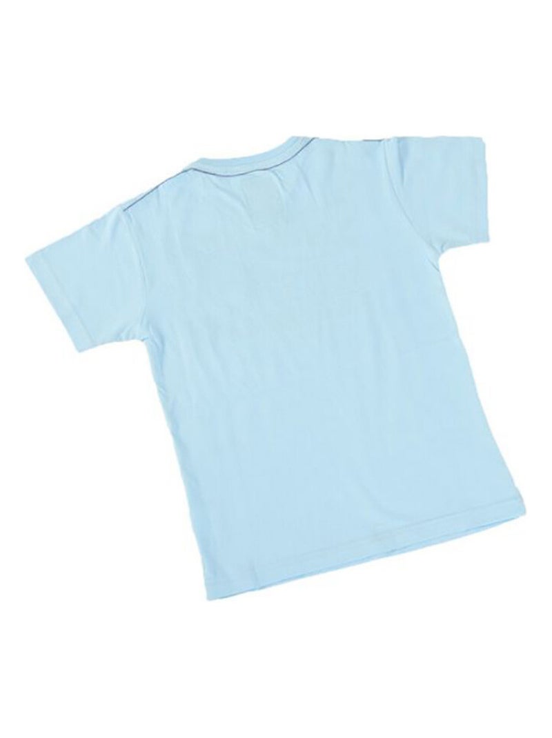 T-shirt manches courtes garçon ECLAXO - SRK Bleu ciel - Kiabi