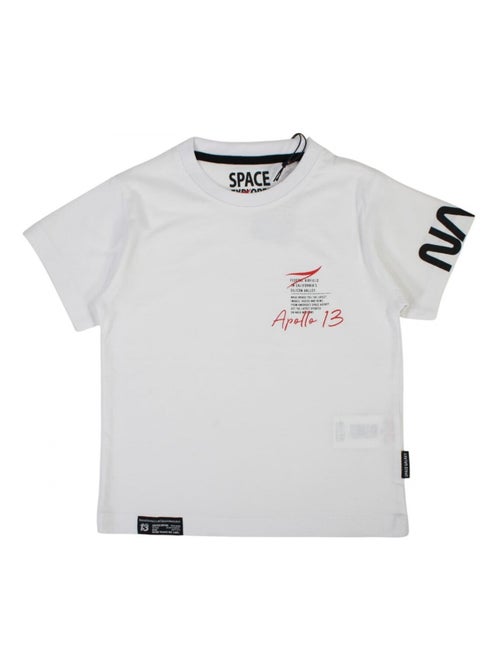 T-shirt manches courtes garçon Nasa - Kiabi