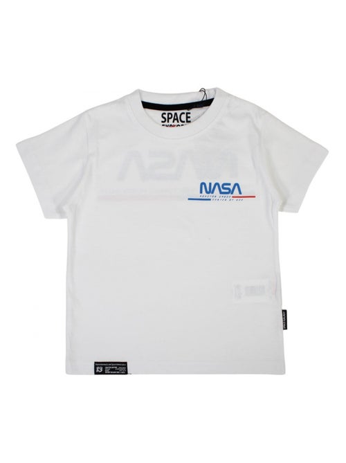 T-shirt manches courtes garçon Nasa - Kiabi