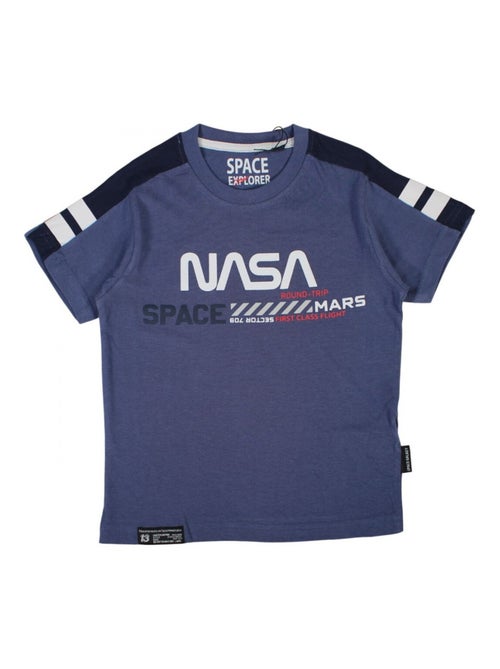 T-shirt manches courtes garçon Nasa - Kiabi