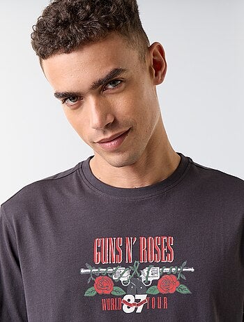 T-shirt manches courtes 'Guns N' Roses'