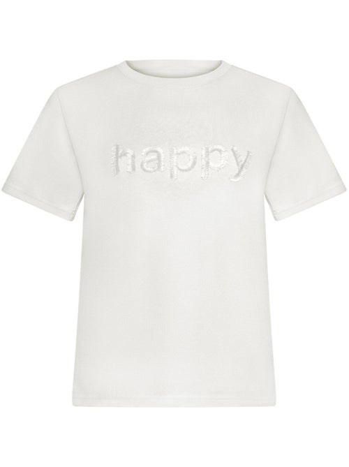 T-shirt manches courtes Happy SUMMERTIME - Kiabi