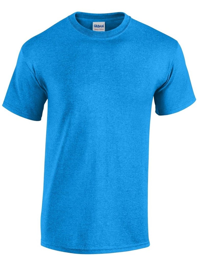 T-shirt manches courtes heavy cotton - gildan Bleu - Kiabi