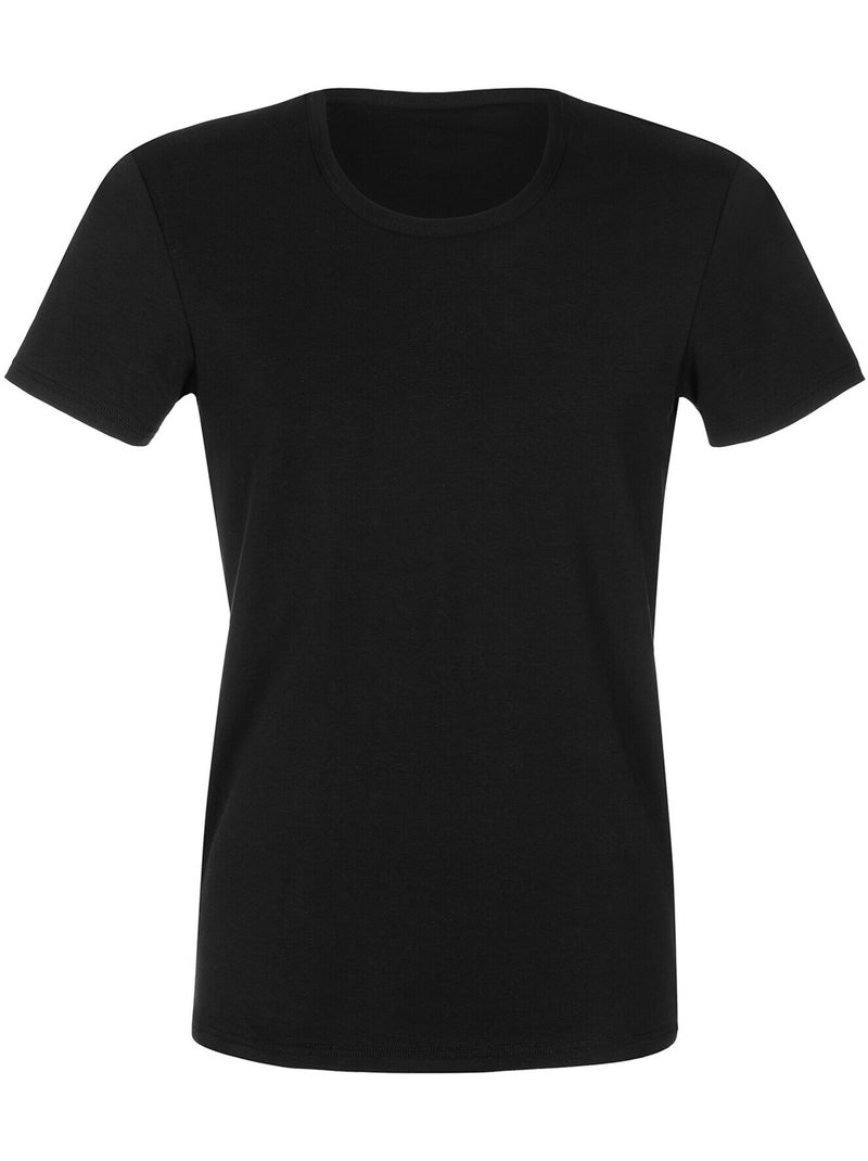 T-shirt manches courtes Hermes Noir - Kiabi