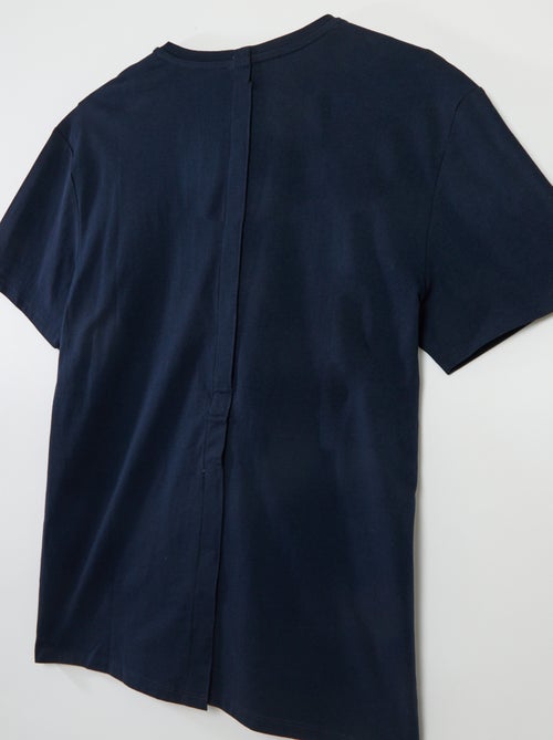T-shirt manches courtes imprim? - collection facile ? enfiler - Kiabi
