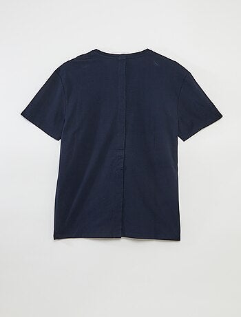 T-shirt manches courtes imprimé - collection facile à enfiler