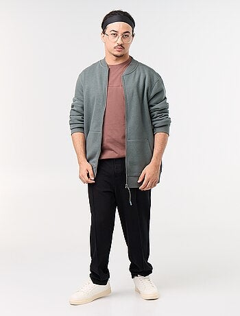 T-shirt en jersey imprimé homme à col rond