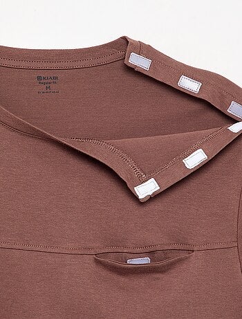 T-shirt en jersey imprimé homme à col rond