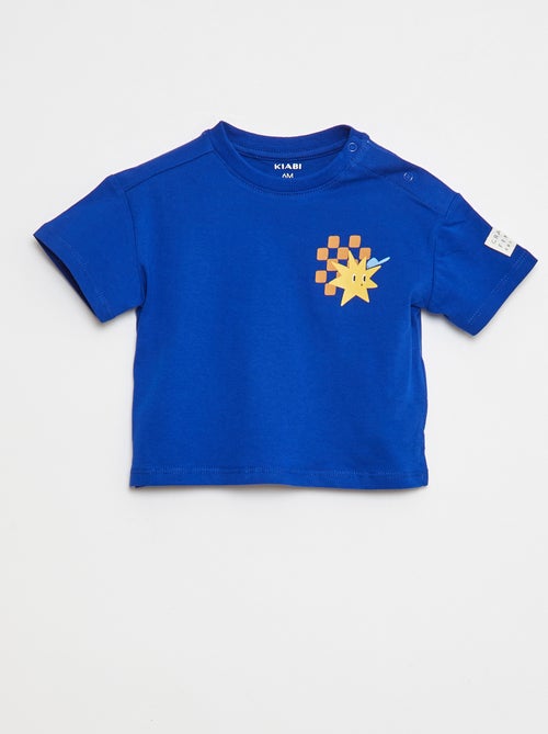 T-shirt manches courtes imprimé - Grafik Edition - Kiabi