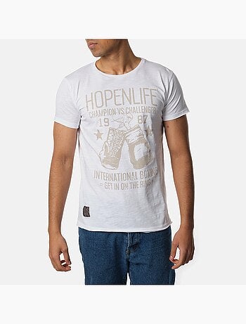 T-shirt manches courtes imprimé