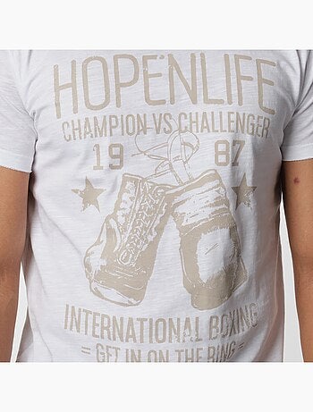 T-shirt manches courtes imprimé
