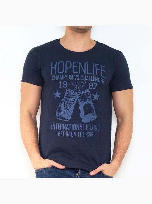 T-shirt manches courtes imprimé - Kiabi