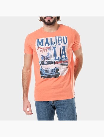 T-shirt manches courtes imprimé