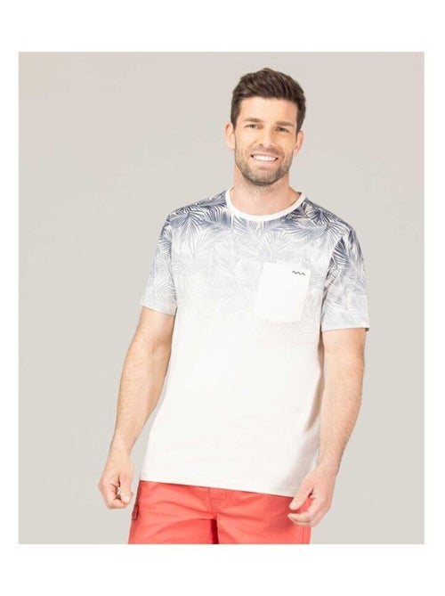 T-shirt manches courtes imprimé dégradé Homme - Kiabi
