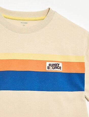 T-shirt manches courtes imprimé devant