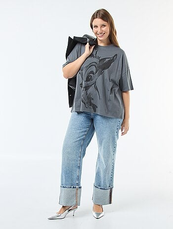T-shirt manches courtes imprimé 'Disney' 'Bambi'