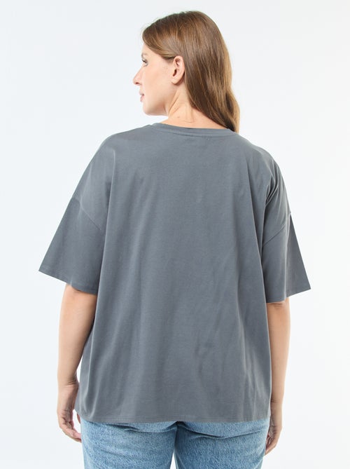 T-shirt manches courtes imprimé 'Disney' 'Bambi' - Kiabi