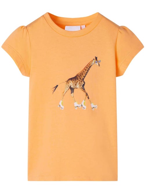 T-shirt manches courtes imprimé girafe sur patins - vidaxl - Kiabi T-shirt manches courtes imprimé girafe sur patins - vidaxl - Kiabi