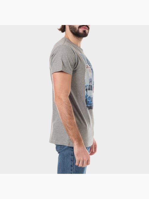 T-shirt manches courtes imprimé - Kiabi
