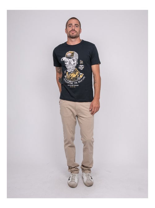 T-shirt manches courtes imprimé JAGUAR - Kiabi