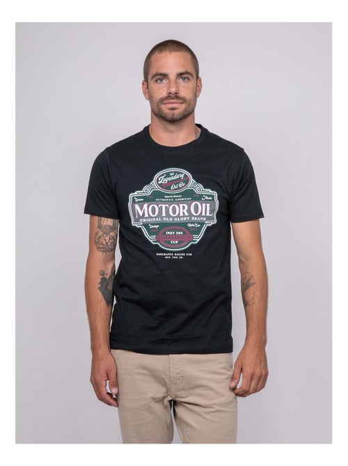 T-shirt manches courtes imprimé JARIKART - Kiabi
