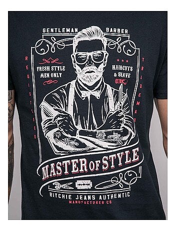T-shirt manches courtes imprimé JEMIL