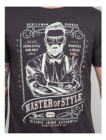 T-shirt manches courtes imprimé JEMIL